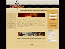 Tablet Screenshot of cinefolies.com